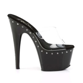 Pleaser ADORE-701LS Clear/Black EU-35 / US-5