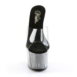 Pleaser ADORE-701SRS Clear/Black SRS EU-35 / US-5