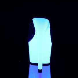 Pleaser ADORE-701UV Clear/Neon White EU-35 / US-5
