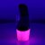 Pleaser ADORE-701UVG Clear/Neon Hot Pink Glitter EU-41 / US-11