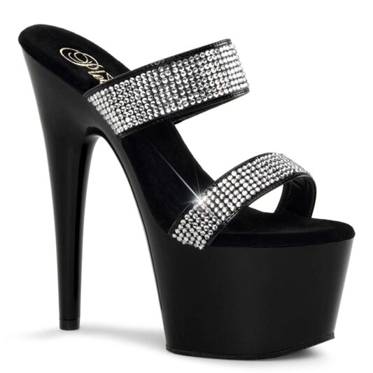 Pleaser ADORE-702-2 Black/Black EU-42 / US-12