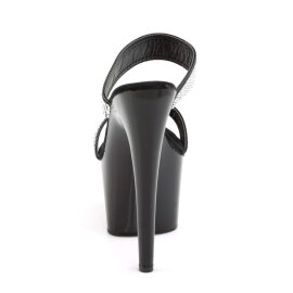 Pleaser ADORE-702-2 Black/Black EU-35 / US-5