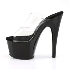 Pleaser ADORE-702 Clear/Black EU-35 / US-5