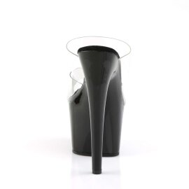 Pleaser ADORE-702 Clear/Black EU-35 / US-5