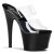 Pleaser ADORE-702 Clear/Black EU-38 / US-8