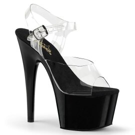 Pleaser ADORE-708 Clear/Black EU-35 / US-5