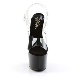 Pleaser ADORE-708 Clear/Black EU-35 / US-5