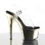 Pleaser ADORE-708 Clear/Gold Chrome EU-38 / US-8