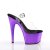 Pleaser ADORE-708 Clear/Purple  Chrome EU-35 / US-5