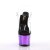 Pleaser ADORE-708 Clear/Purple  Chrome EU-37 / US-7
