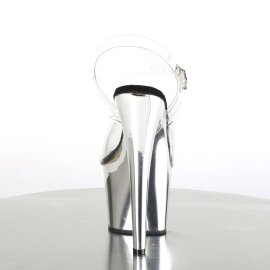 Pleaser ADORE-708 Clear/Silver Chrome EU-35 / US-5