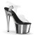 Pleaser ADORE-708 Clear/Silver Chrome EU-35 / US-5