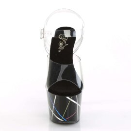 Pleaser ADORE-708BMC Clear/Black EU-35 / US-5