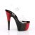 Pleaser ADORE-708BR Clear/Red-Black EU-37 / US-7