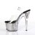 Pleaser ADORE-708CG Clear/Silver Confetti Glitter EU-37 / US-7
