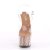 Pleaser ADORE-708G Clear/Rose Gold Glitter EU-39 / US-9