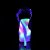 Pleaser ADORE-708GXY Clear/Neon Galaxy Glitter EU-35 / US-5