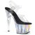 Pleaser ADORE-708HGI Clear/Silver Hologram Inserts EU-35 / US-5