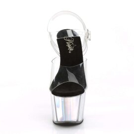 Pleaser ADORE-708HGI Clear/Silver Hologram Inserts EU-37...