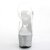 Pleaser ADORE-708HMG Clear/Silver Multi Glitter EU-35 / US-5