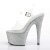 Pleaser ADORE-708HMG Clear/Silver Multi Glitter EU-35 / US-5
