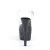 Pleaser ADORE-708LG Clear/Black Multi Glitter EU-40 / US-10