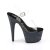Pleaser ADORE-708LG Clear/Black Multi Glitter EU-35 / US-5