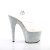 Pleaser ADORE-708LG Clear/Silver Multi Glitter EU-35 / US-5