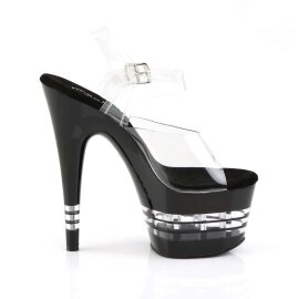 Pleaser ADORE-708LN Clear/Black EU-37 / US-7