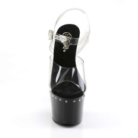 Pleaser ADORE-708LS Clear/Black EU-35 / US-5