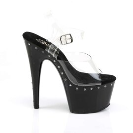 Pleaser ADORE-708LS Clear/Black EU-35 / US-5