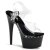 Pleaser ADORE-708LS Clear/Black EU-35 / US-5