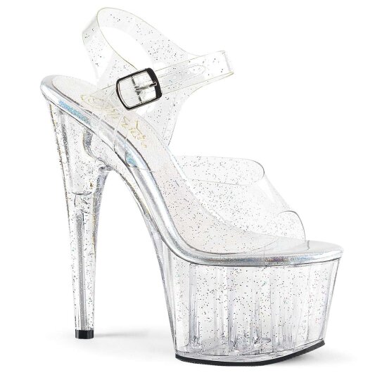 Pleaser ADORE-708MMG Clear/Clear EU-38 / US-8