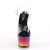 Pleaser ADORE-708MRB Clear/Metallic Rainbow EU-37 / US-7