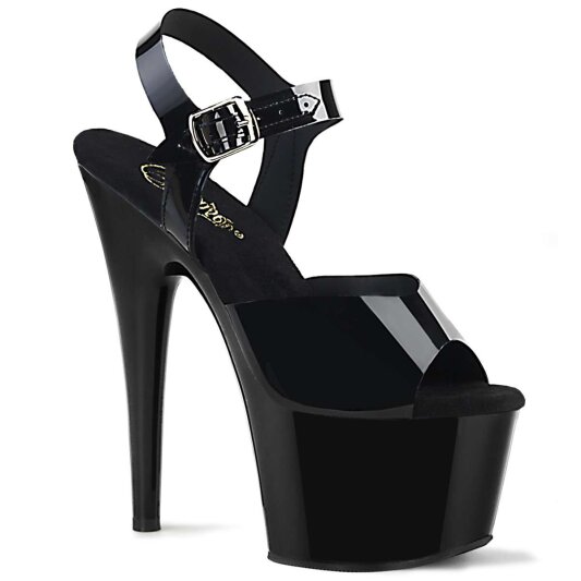 Pleaser ADORE-708N Black (Jelly-Like) TPU/Black EU-35 / US-5