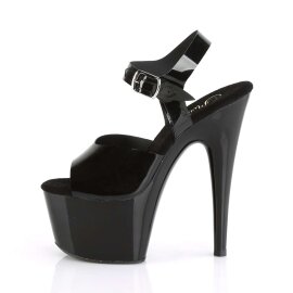 Pleaser ADORE-708N Black (Jelly-Like) TPU/Black EU-38 / US-8