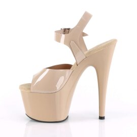 Pleaser ADORE-708N Cream (Jelly-Like) TPU/Cream EU-35 / US-5