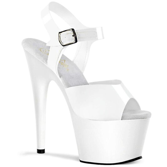 Pleaser ADORE-708N White (Jelly-Like) TPU/White EU-37 / US-7