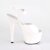 Pleaser ADORE-708N White (Jelly-Like) TPU/White EU-37 / US-7