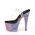 Pleaser ADORE-708REFL Clear/Purple-Blue Reflective EU-37 / US-7