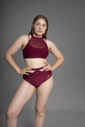 Zasha Polewear Top Grace Mulberry