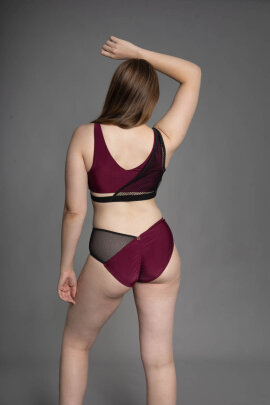 Zasha Polewear Top Zoey Mulberry