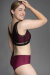 Zasha Polewear Top Zoey Mulberry XS