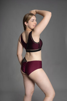Zasha Polewear Shorts Low Waist Zoey Mulberry XL