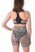 Dragonfly Biker Shorts Zoe Mesh Leopard XS