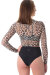 Dragonfly Crop Top Pavi Limited Editon Leopard Mesh L-XL