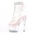 Pleaser STARDUST-1018C-2RS Platform Ankle Boots Transparent Pink EU-35 / US-5