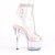 Pleaser STARDUST-1018C-2RS Platform Ankle Boots Transparent Pink EU-35 / US-5