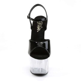 Pleaser ADORE-709 Black Patent/ Clear EU-35 / US-5