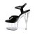 Pleaser ADORE-709 Black Patent/ Clear EU-35 / US-5